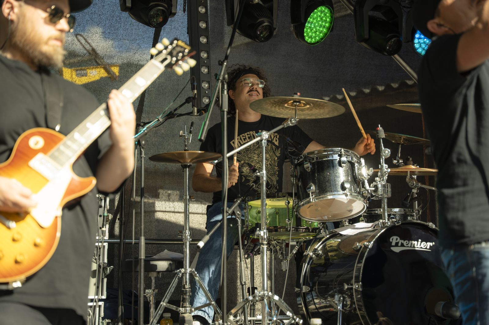 Godless Descent live am Megathon