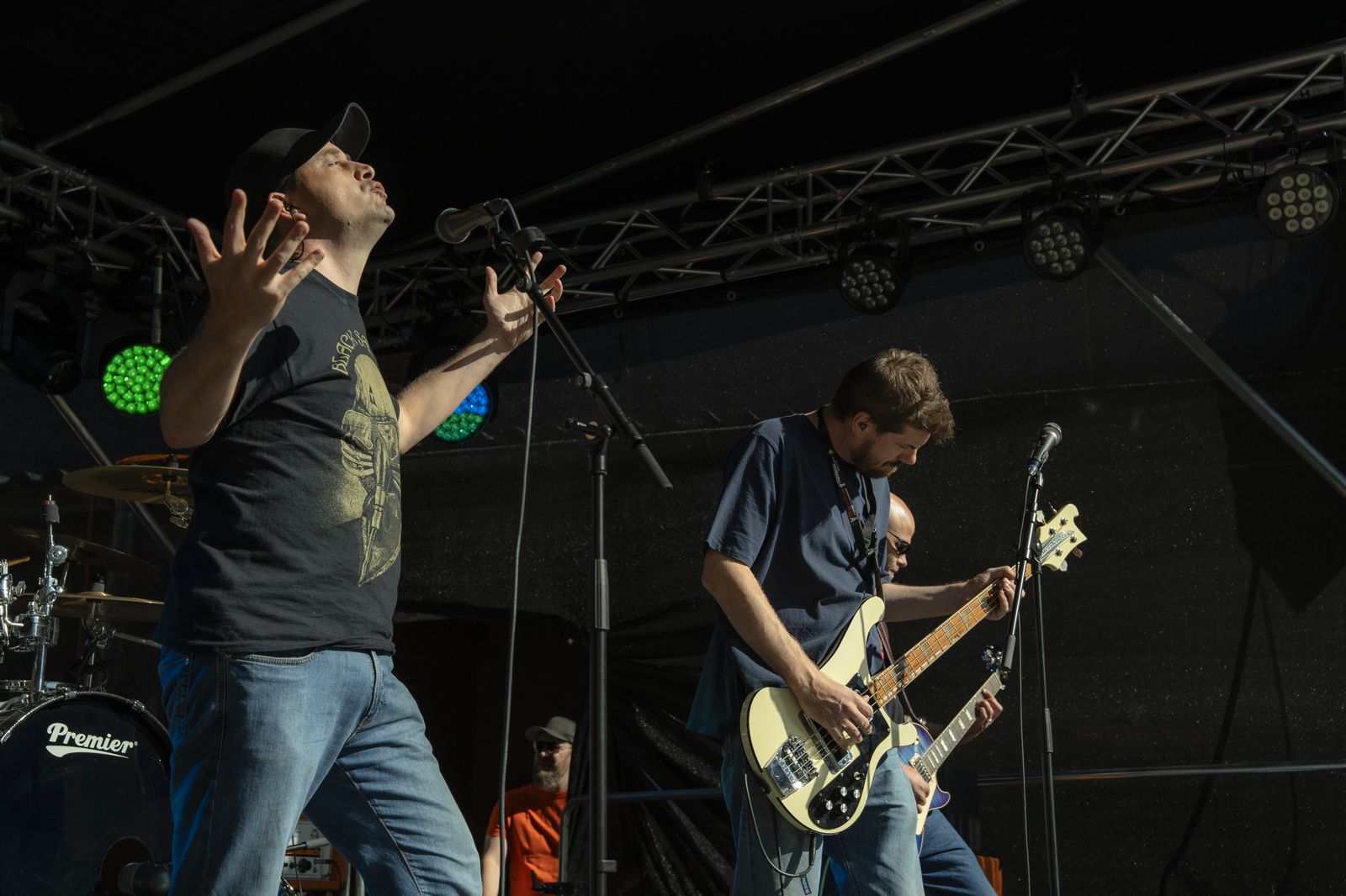 Godless Descent live am Megathon – Open-Air-Bühne
